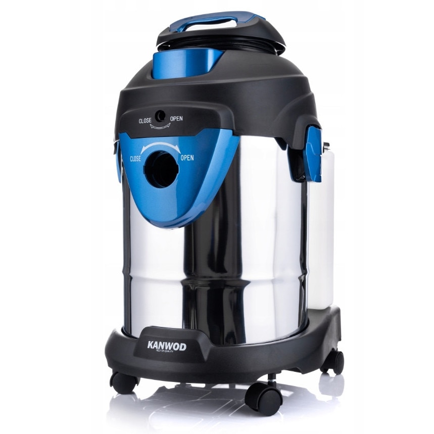 Aspirator spalator Kanwod SuperWash 2000W, rezervor detergent 3,5l, rezervor apa murdara 20l, set accesorii, 33x37x50cm