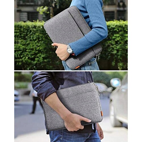 Etui laptop, 30,5x21,5x2cm, impermeabil, cu buzunar, pentru MacBook Air/Pro 13" si alte laptopuri subtiri