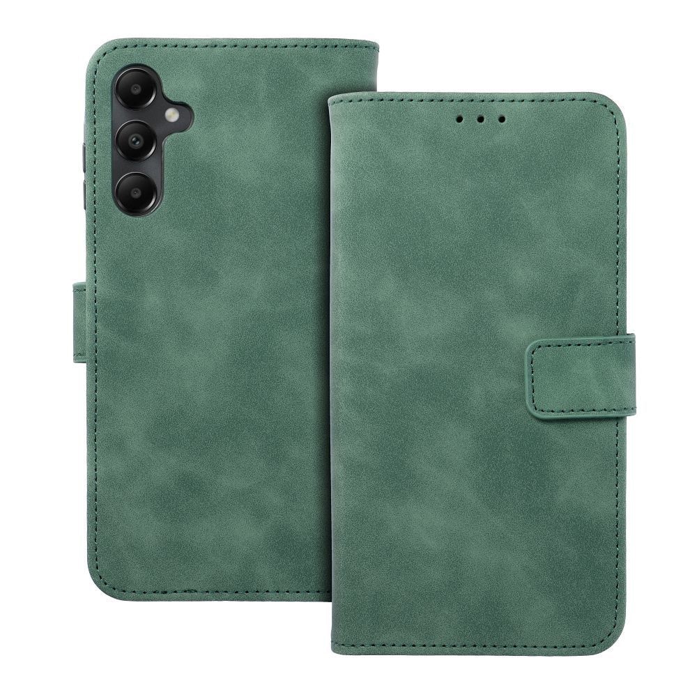 Husa pentru Samsung A16 Daden Leather Flip, tip carte, Suport card, Functie de Stand si Inchidere Magnetica, Protectie Sporita, Verde