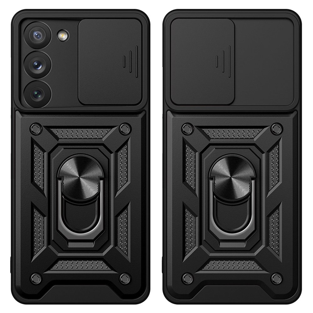 Carcasa Hybrid Armor CamShield compatibila cu Samsung Galaxy A54 5G Black