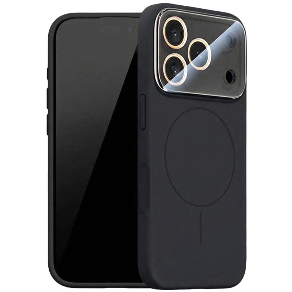 Husa pentru iPhone 16 Pro Max DaDen MagConverse, MagSafe, Incarcare Wireless, Protectie Camera, Design Slim Mat, Negru