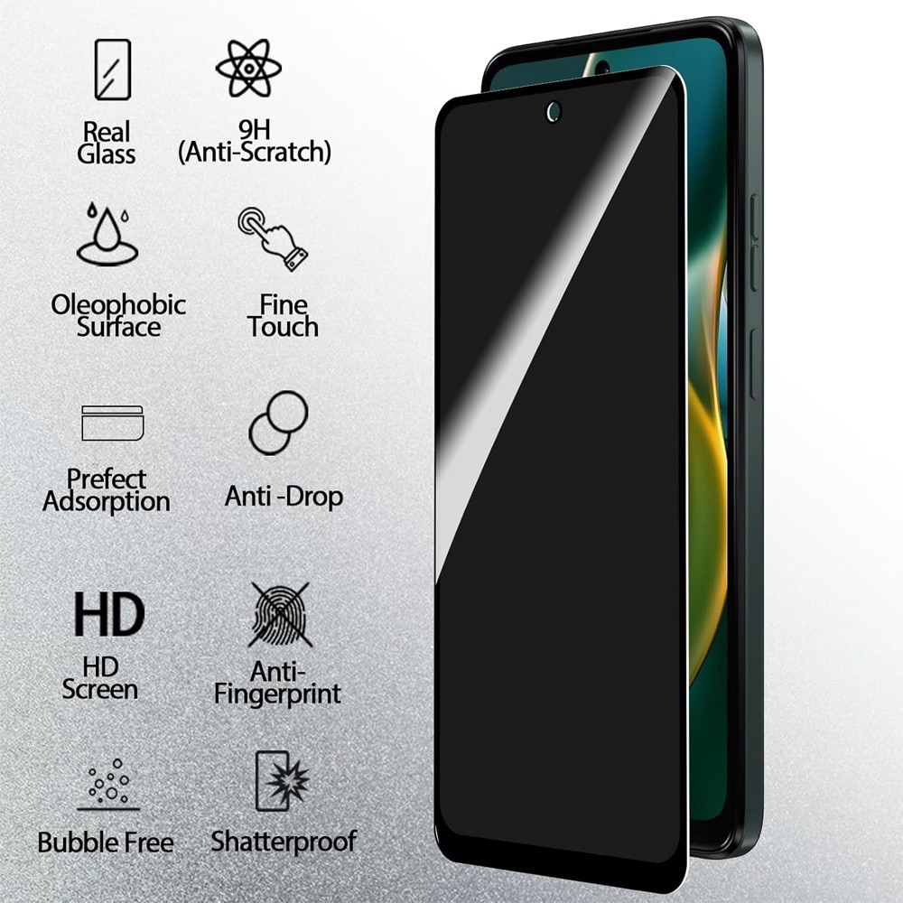 Folie PRIVACY pentru Oppo Find X9 Pro, din Sticla Securizata, Anti-Spy 9H, Display Securizat, Dubla Protectie