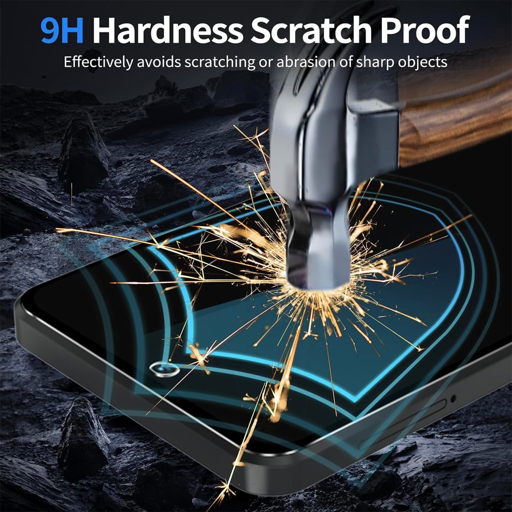 Folie PRIVACY pentru Oppo Find X9 Pro, din Sticla Securizata, Anti-Spy 9H, Display Securizat, Dubla Protectie
