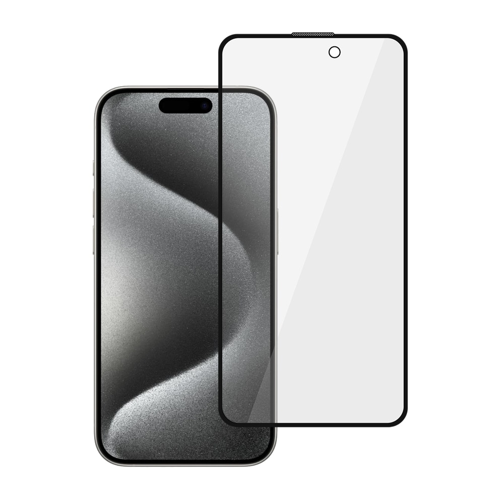 Folie protectie pentru Apple iPhone 15 Pro Max, Sticla Securizata Tel Protect PREMIUM 10X PRIVACY TITANIUM, oleofoba, margini negre