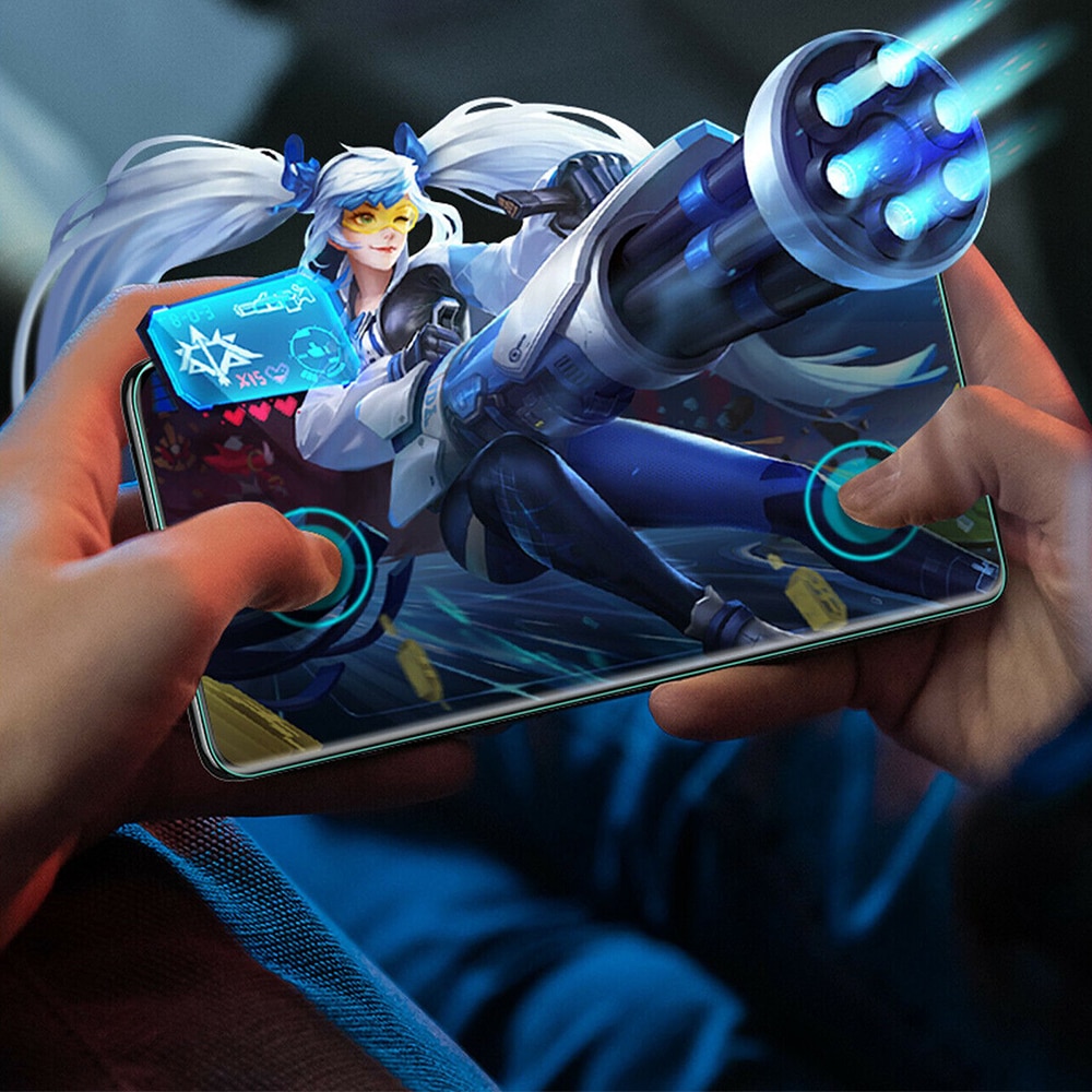Folie PolyFlex compatibila cu Samsung Galaxy S24, Polimer siliconic de 100 de microni, Montare usoara, fara lichid, Regenerabila, Lipici pe intreaga suprafata, Compatibila cu senzorul de amprenta, Claritate HD Pro, Full Face