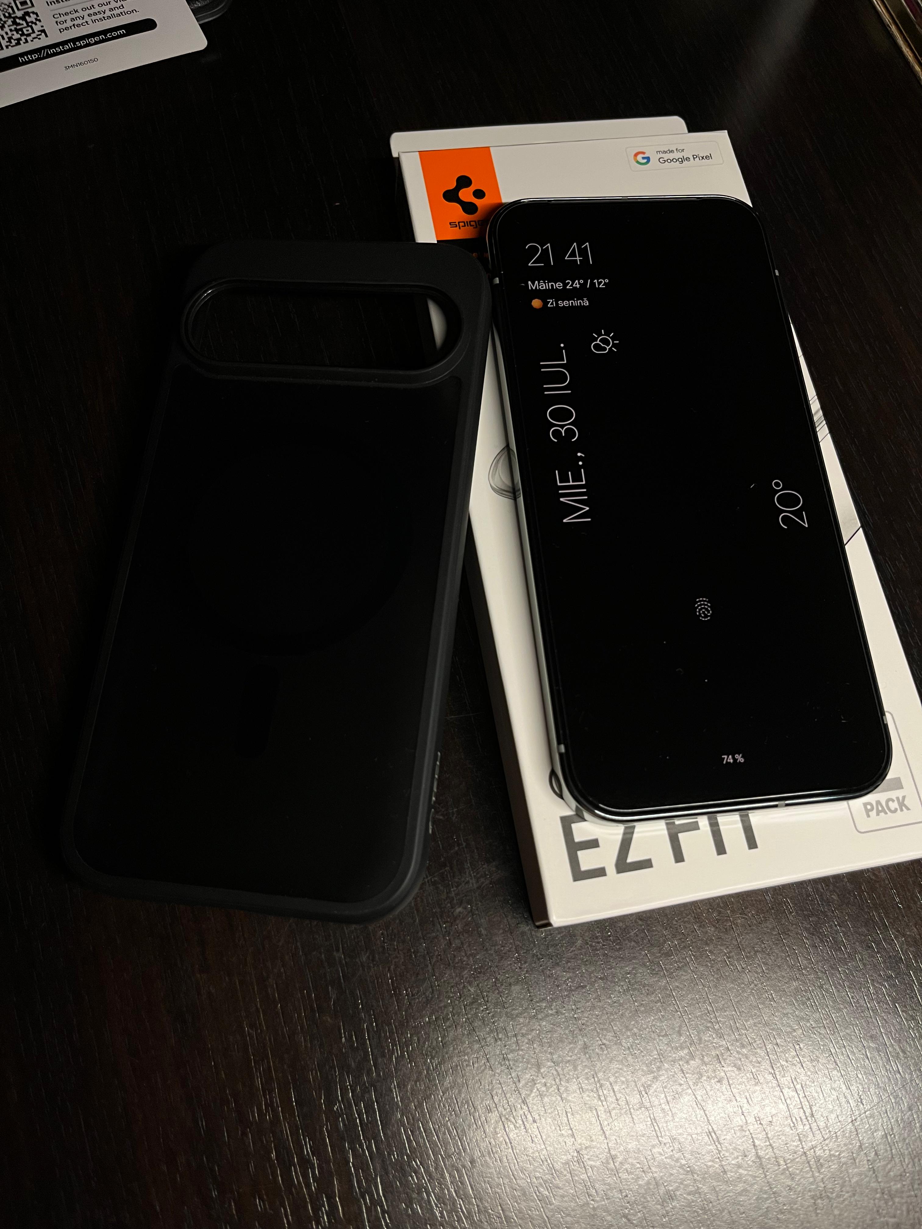 Telefon mobil Google Pixel 9 Pro, 256GB, 16GB RAM, 5G, Hazel