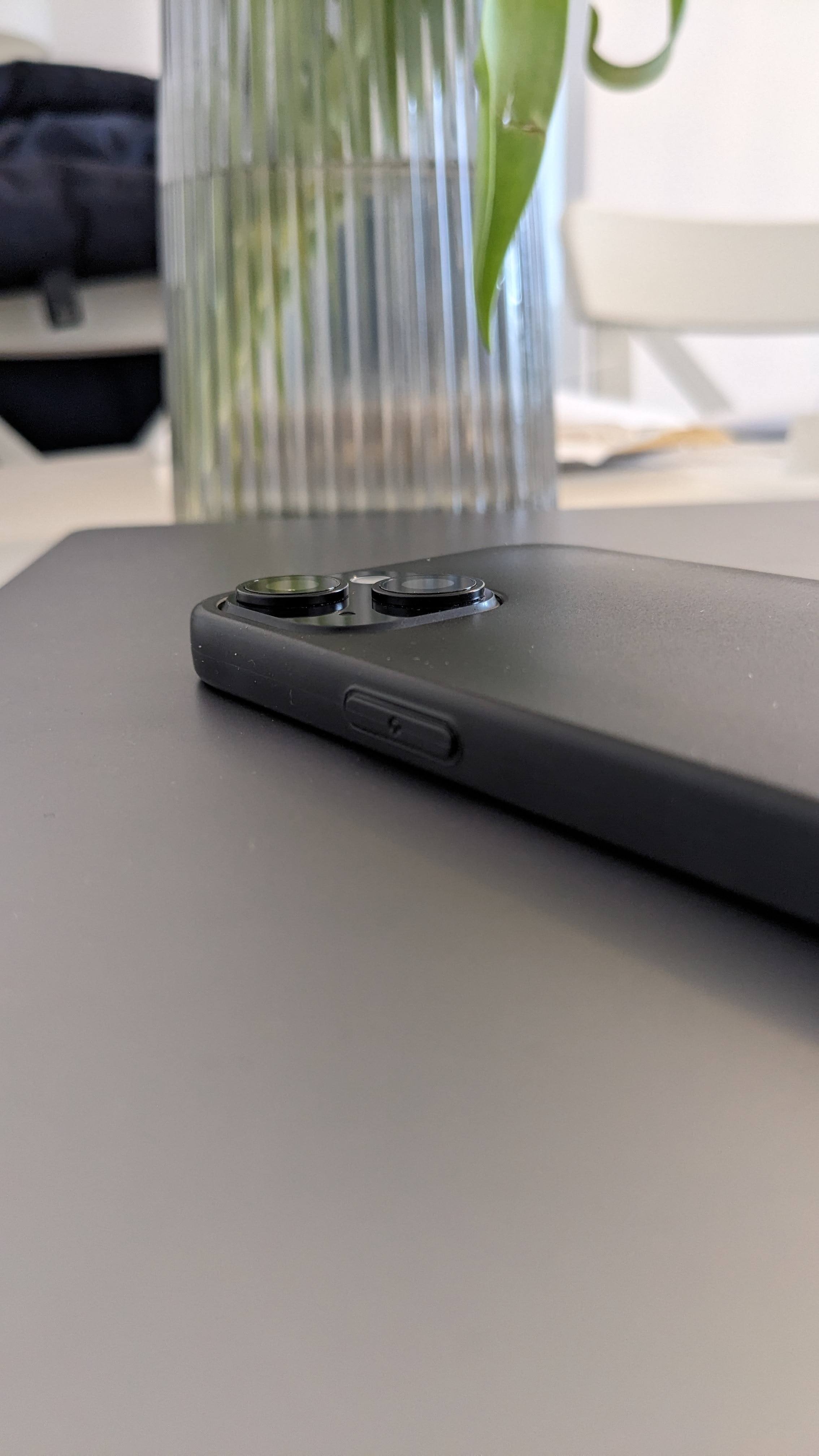 Carcasa Soft Flexible Gel compatibila cu iPhone 15 Black