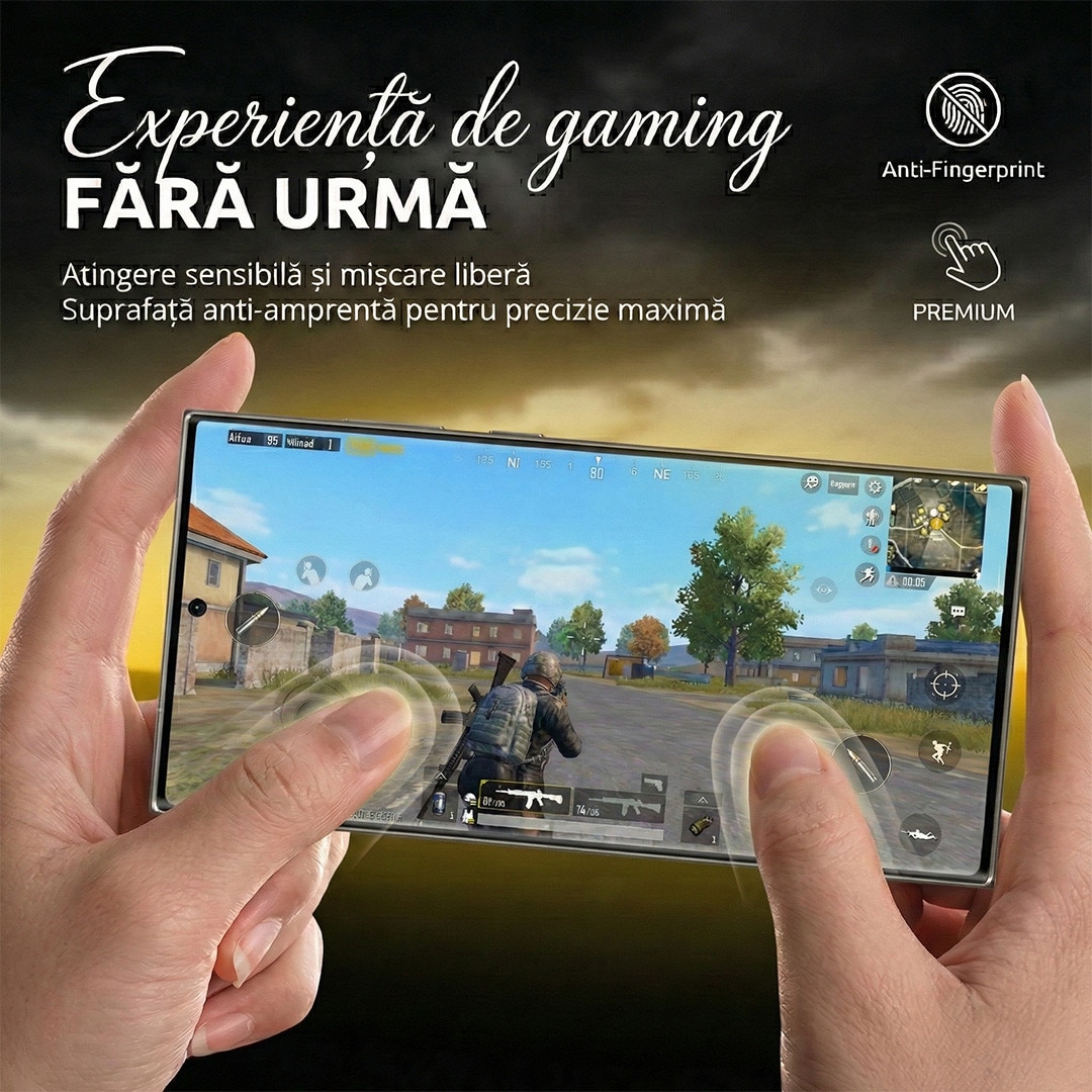 Folie Mata Protectie Fata Hydrogel TPU, Premium pentru Samsung S23, Full Cover 360, Finisaj Mat Anti-Amprente, Auto-Regenerare, Protectie la Socuri si Zgarieturi, Ultra Slim, Montaj Usor Rapid, SIlicon Transparent Mat, Alikommerce AK