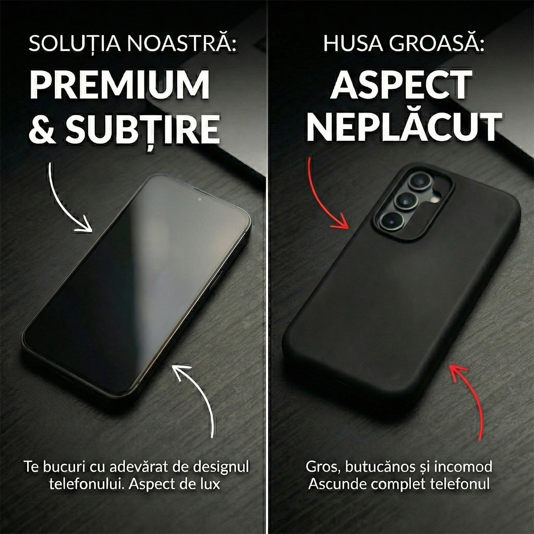 Folie Mata Protectie Fata Hydrogel TPU, Premium pentru Samsung S23, Full Cover 360, Finisaj Mat Anti-Amprente, Auto-Regenerare, Protectie la Socuri si Zgarieturi, Ultra Slim, Montaj Usor Rapid, SIlicon Transparent Mat, Alikommerce AK