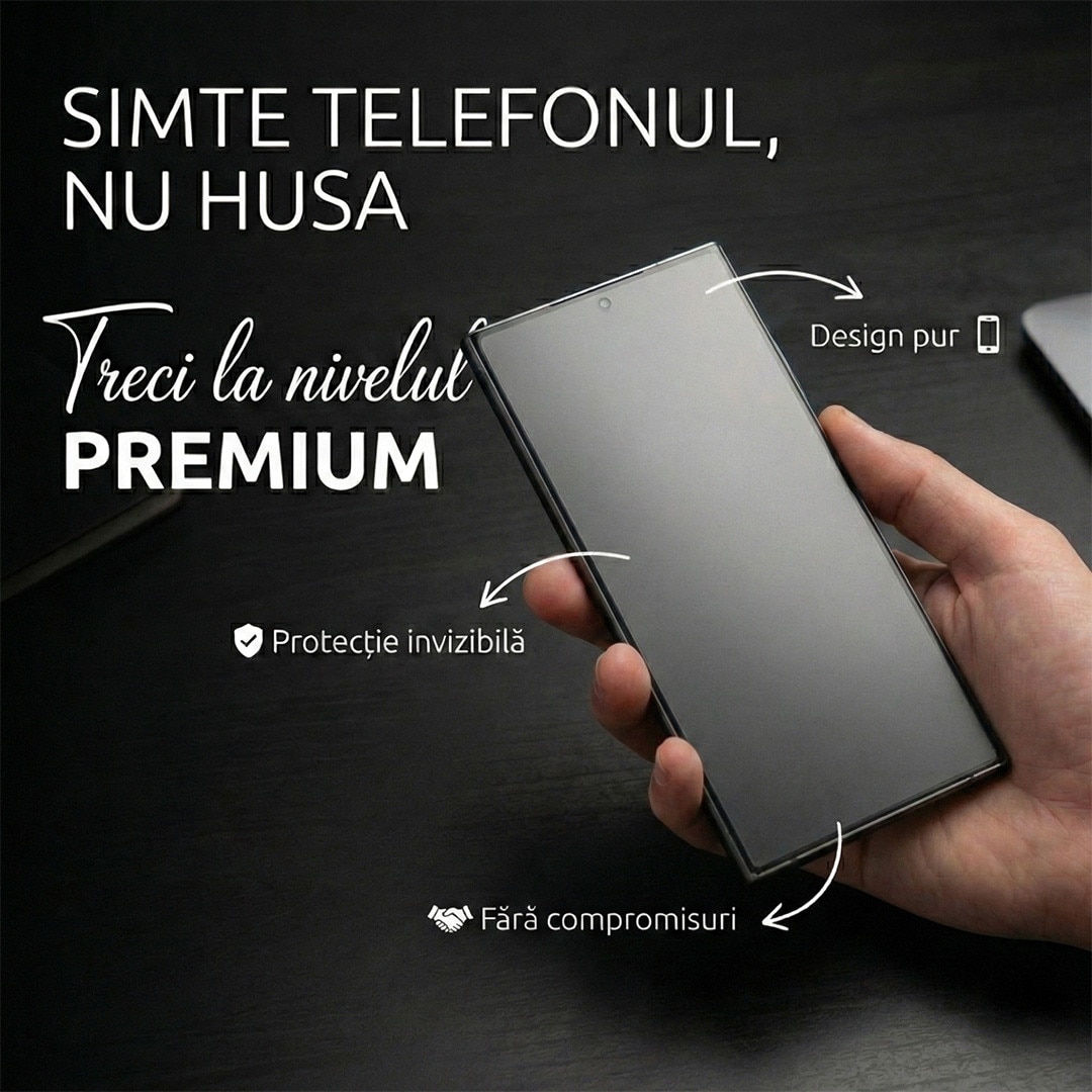 Folie Mata Protectie Fata Hydrogel TPU, Premium pentru Samsung S23, Full Cover 360, Finisaj Mat Anti-Amprente, Auto-Regenerare, Protectie la Socuri si Zgarieturi, Ultra Slim, Montaj Usor Rapid, SIlicon Transparent Mat, Alikommerce AK