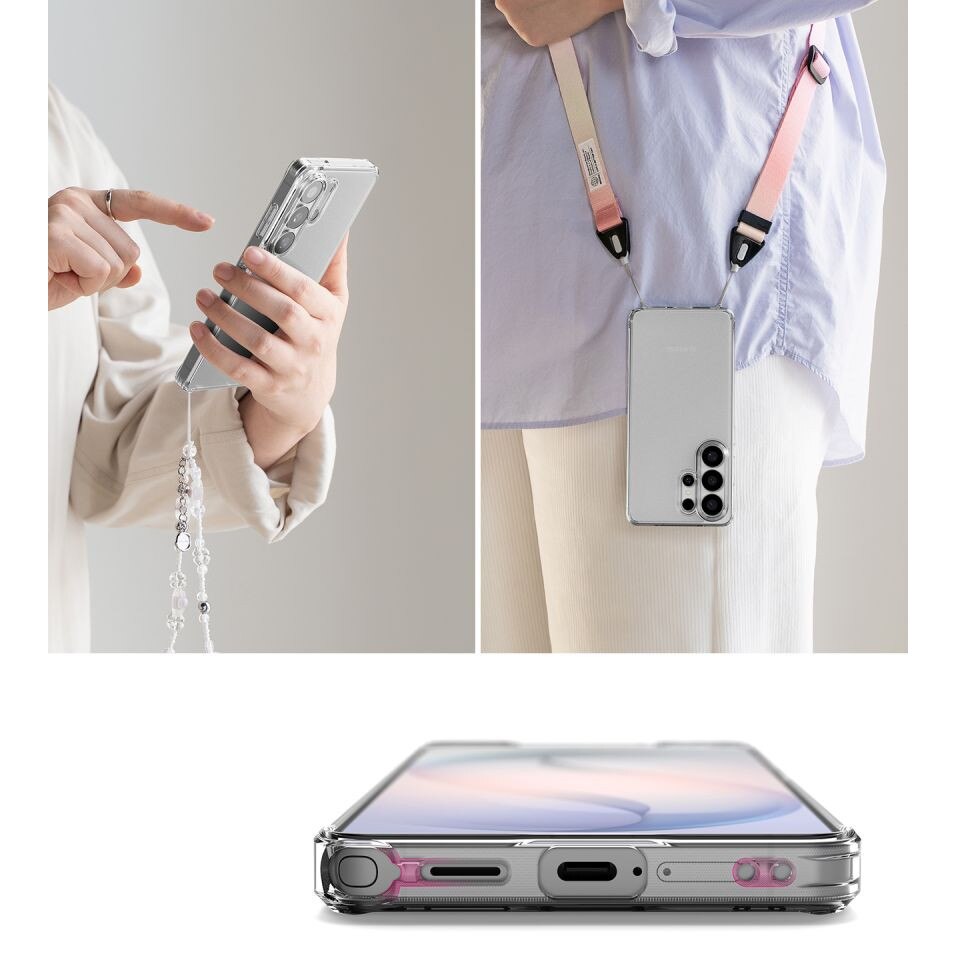 Carcasa Ringke Fusion compatibila cu Samsung Galaxy S26 Ultra, Matte Clear