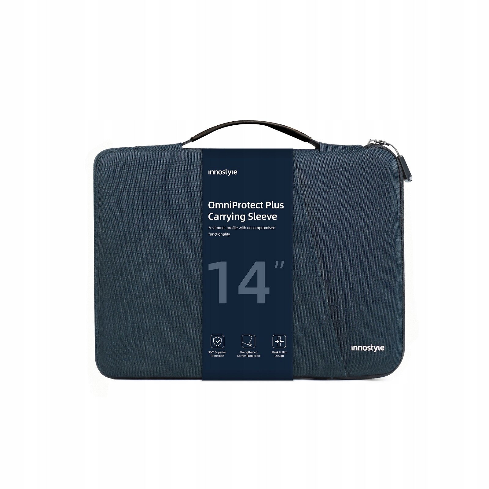 Geanta laptop, Innostyle, Albastru inchis, 13-14"