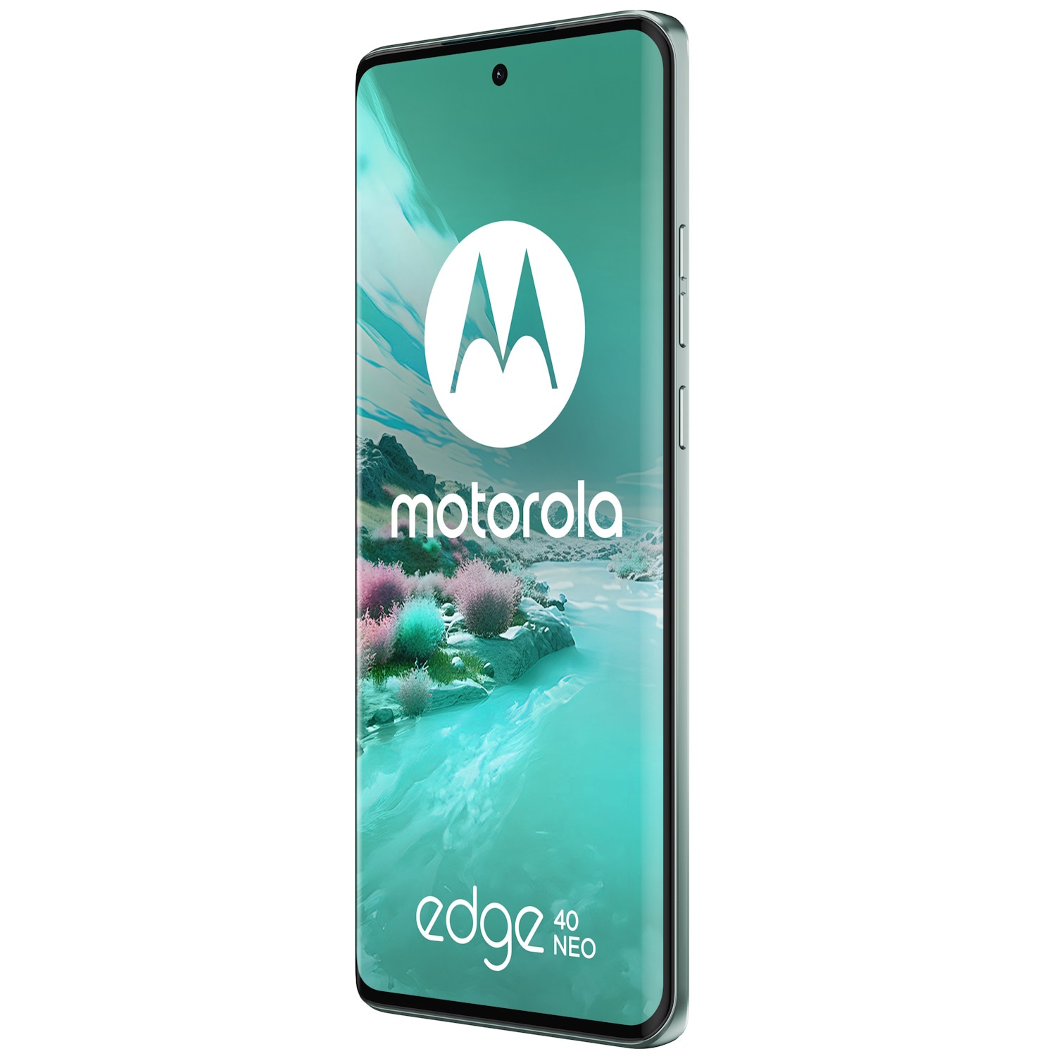 Telefon mobil Motorola Edge 40 Neo, Dual SIM, 256GB, 12GB RAM, 5G, Soothing Sea