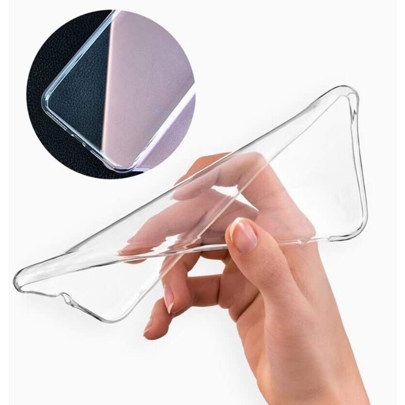 Husa compatibila cu Samsung Galaxy A14 4G/A14 5G, slim, transparenta