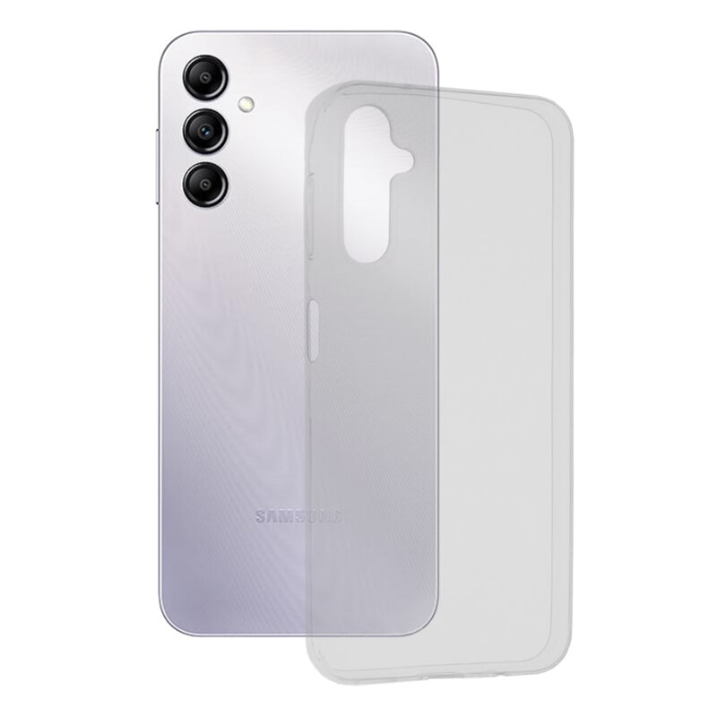 Husa compatibila cu Samsung Galaxy A14 4G/A14 5G, slim, transparenta