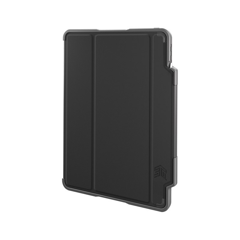 Husa blindata STM, pentru iPad Air 10.9", cu suport Apple Pencil, Negru