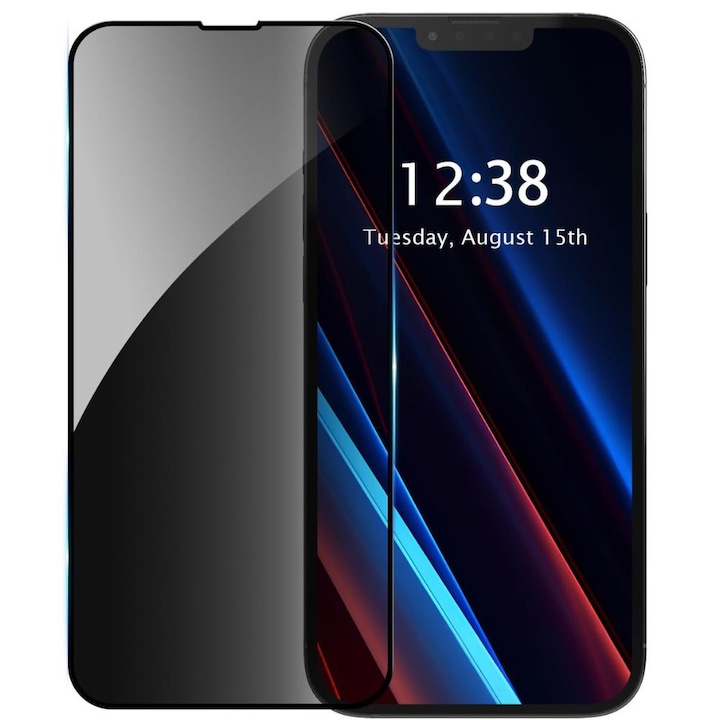 Folie Sticla Privacy pentru Honor X7d, Full Cover, Protectie Profesionala, Ultra Rezistenta, Calitate Premium