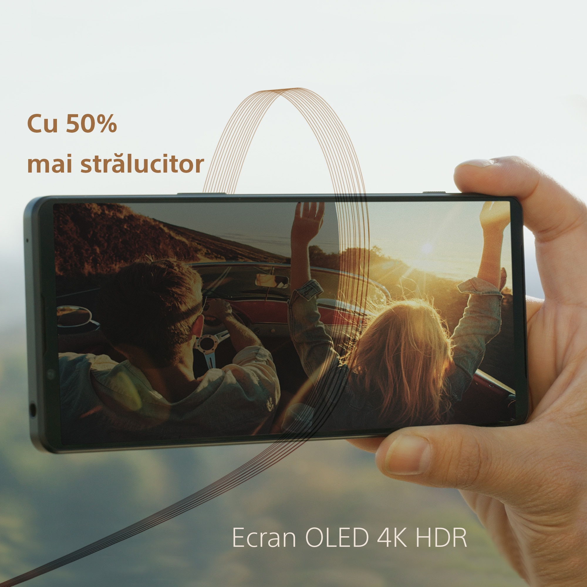 Telefon mobil Sony Xperia 1 IV, Dual SIM, 12GB RAM, 256GB, 5G, Black