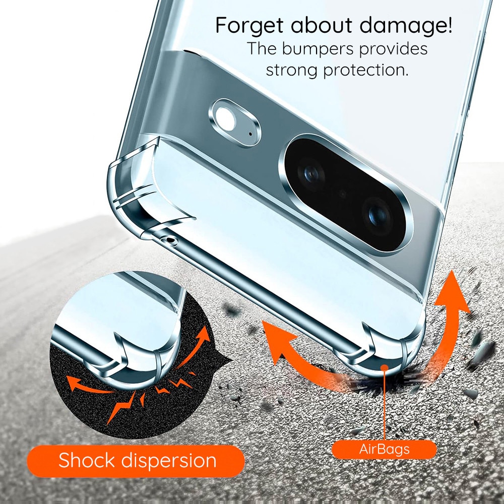 Husa antisoc pentru OnePlus Nord 5G, Accesorio Shockproof Silicone, Transparent