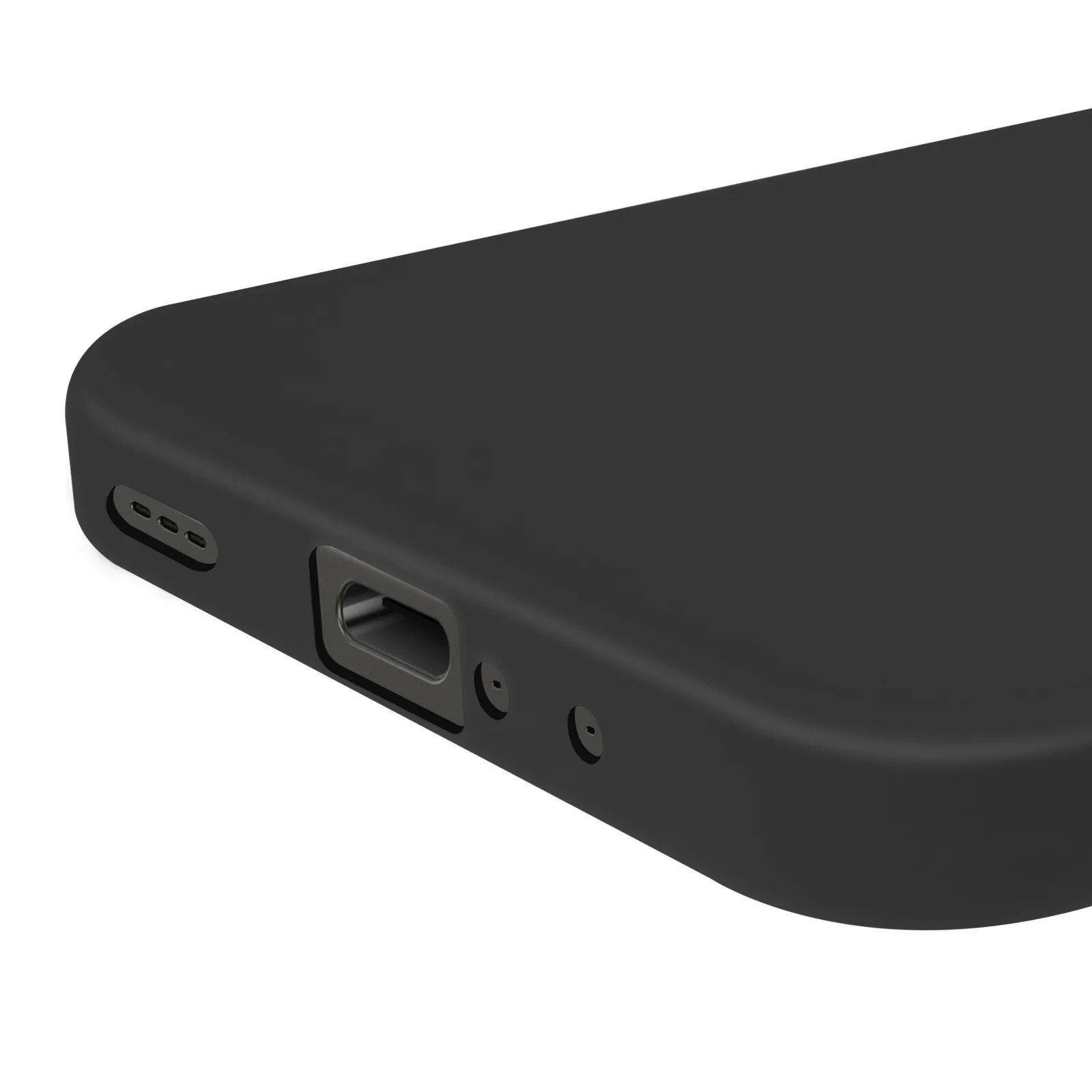 Husa Soft Catifea compatibila cu Oppo A5 Pro 5G, Negru