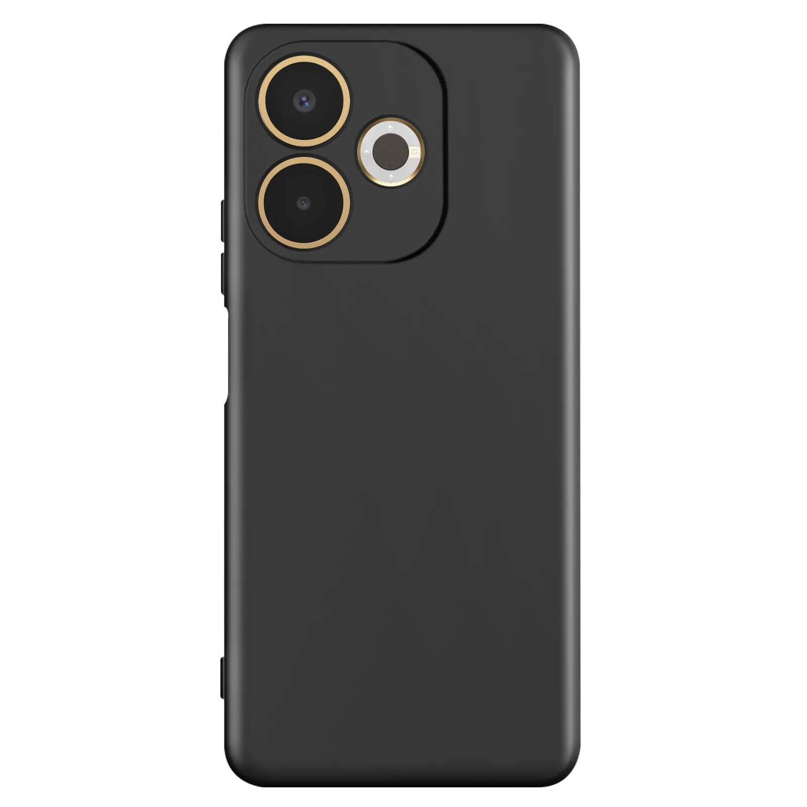 Husa Soft Catifea compatibila cu Oppo A5 Pro 5G, Negru