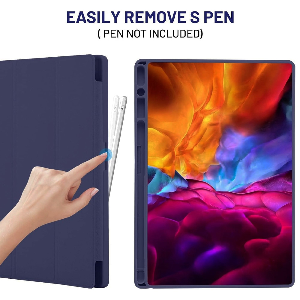 Husa Tableta FlexPro pentru Samsung Galaxy Tab S10 FE, Protectie Completa, Functie Stand, Suport Creion, Albastru