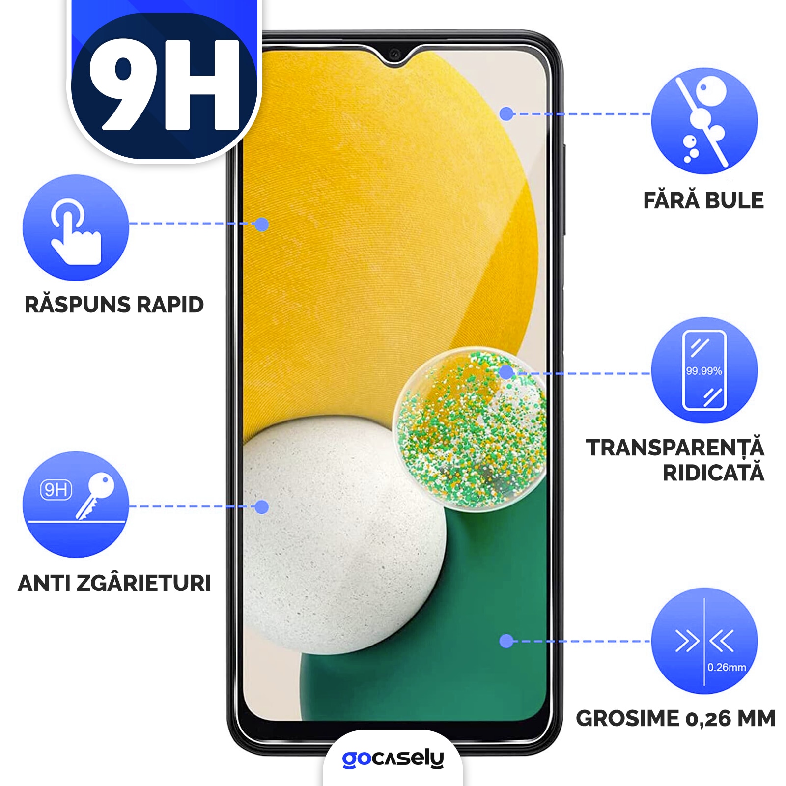 Set 2x Folie Sticla pentru Samsung Galaxy S21 Plus 2.5D 9H, Protectie profesionala ecran, Sticla securizata, Anti amprente, Duritate militara, Anti zgarieturi, Ultra HD, Anti socuri