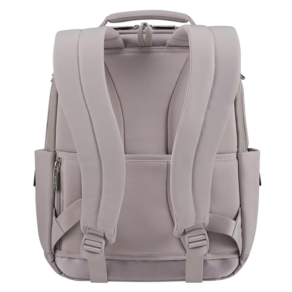 Rucsac pentru laptop Openroad Chic 2.0, Samsonite, Nailon, Laptop 13.3", Capacitate 13.5 l, 40 x 30,5 x 18,5 cm, Liliac