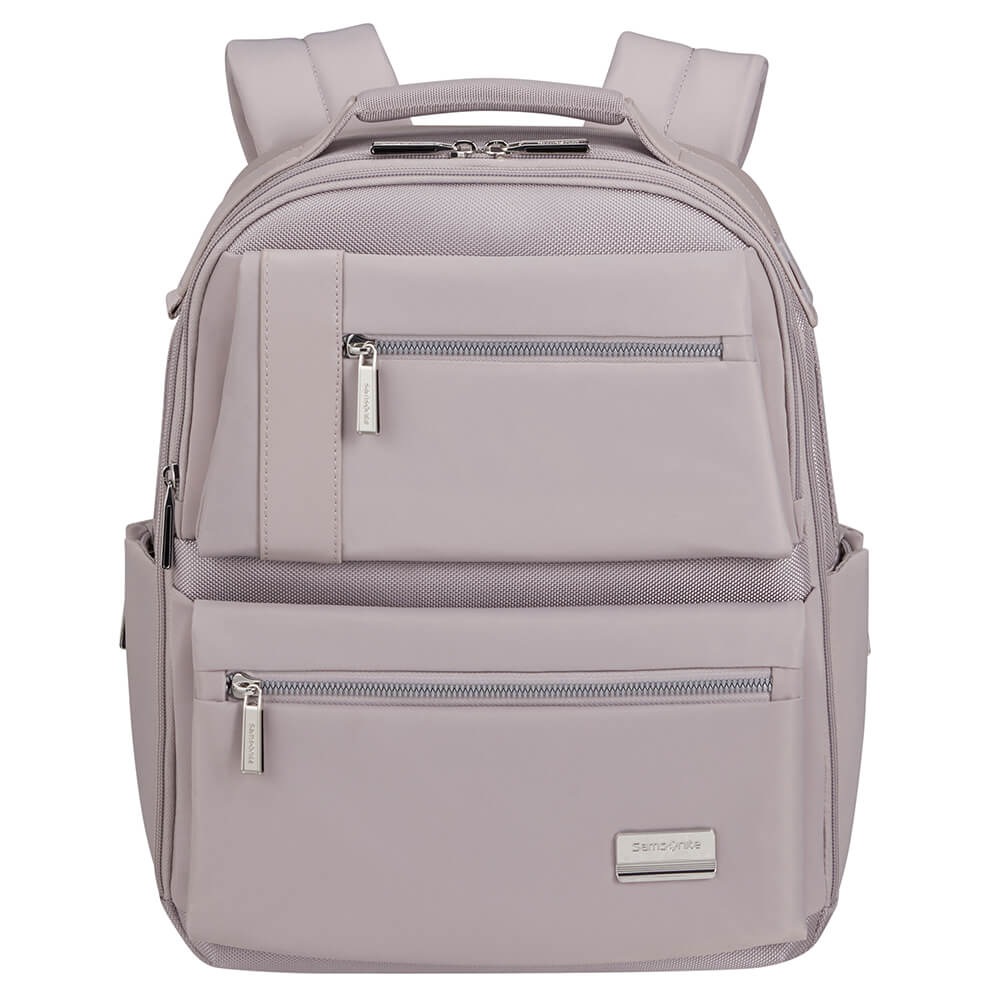 Rucsac pentru laptop Openroad Chic 2.0, Samsonite, Nailon, Laptop 13.3", Capacitate 13.5 l, 40 x 30,5 x 18,5 cm, Liliac