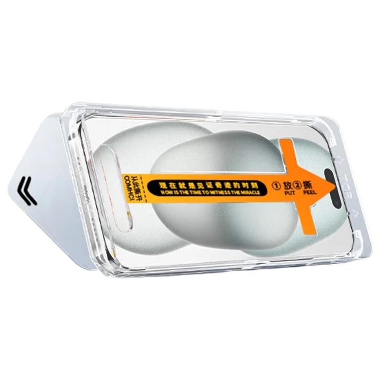 Folie protectie telefon, Sticla securizata, Pentru iPhone 16 Pro Max, Transparent
