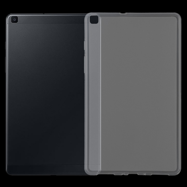 Husa tableta pentru Galaxy Tab A 8.0, 2019 T295, TPU subtire 0.75mm, design mat in interior, protectie moale