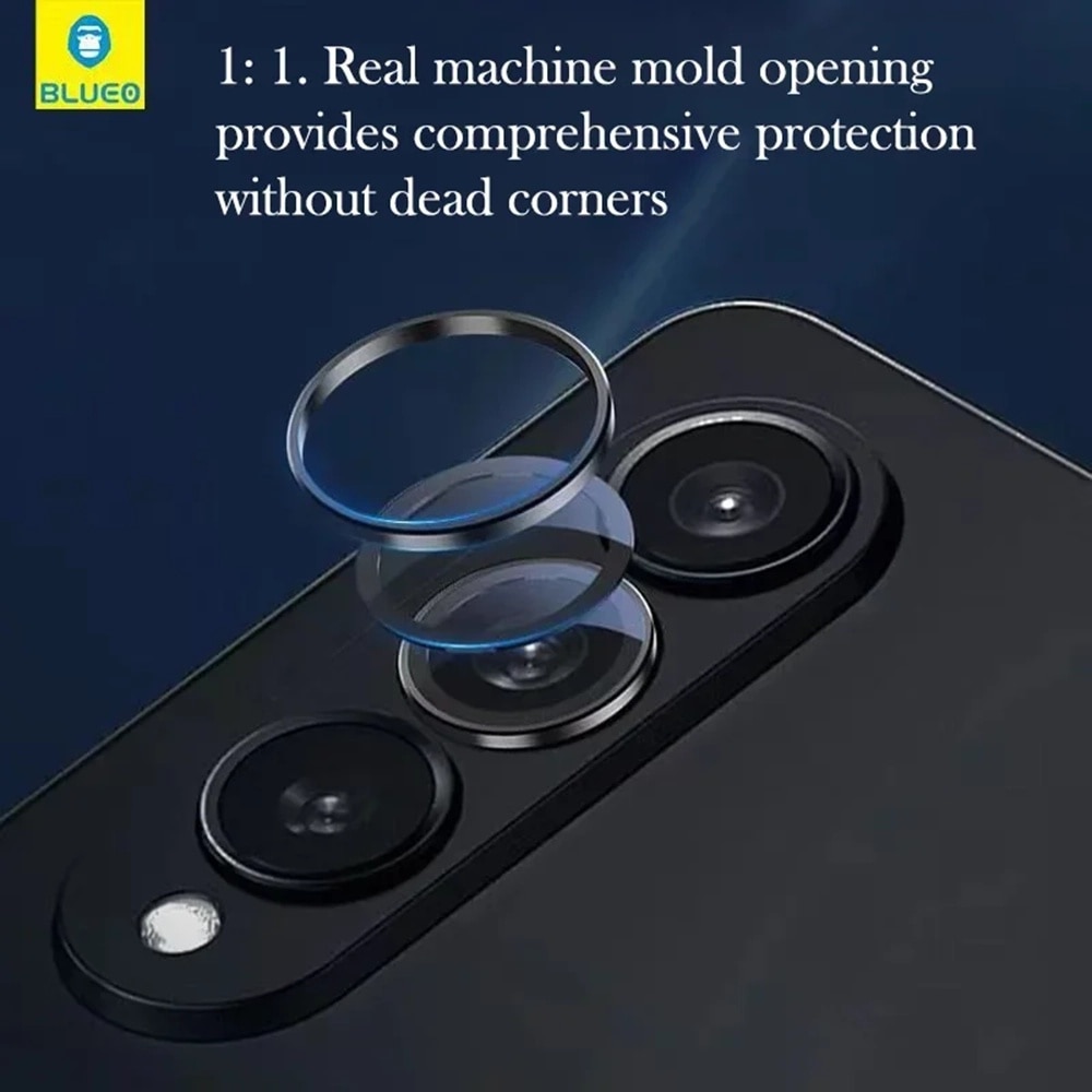 Folie pentru Samsung Galaxy S26 / S26 Plus - Blueo Camera Lens Protector - Black