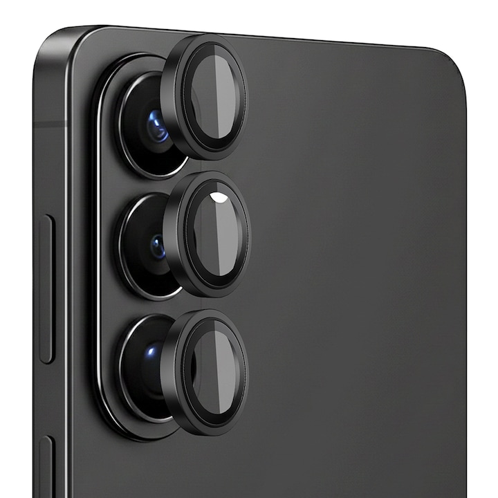 Folie pentru Samsung Galaxy S26 / S26 Plus - Blueo Camera Lens Protector - Black