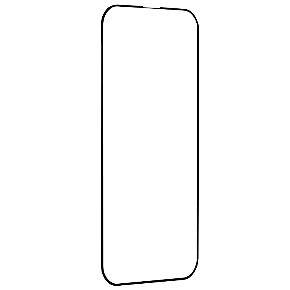 Folie telefon sticla pentru iPhone 14 Pro Max - Techsuit Full Cover / Full Glue - Negru