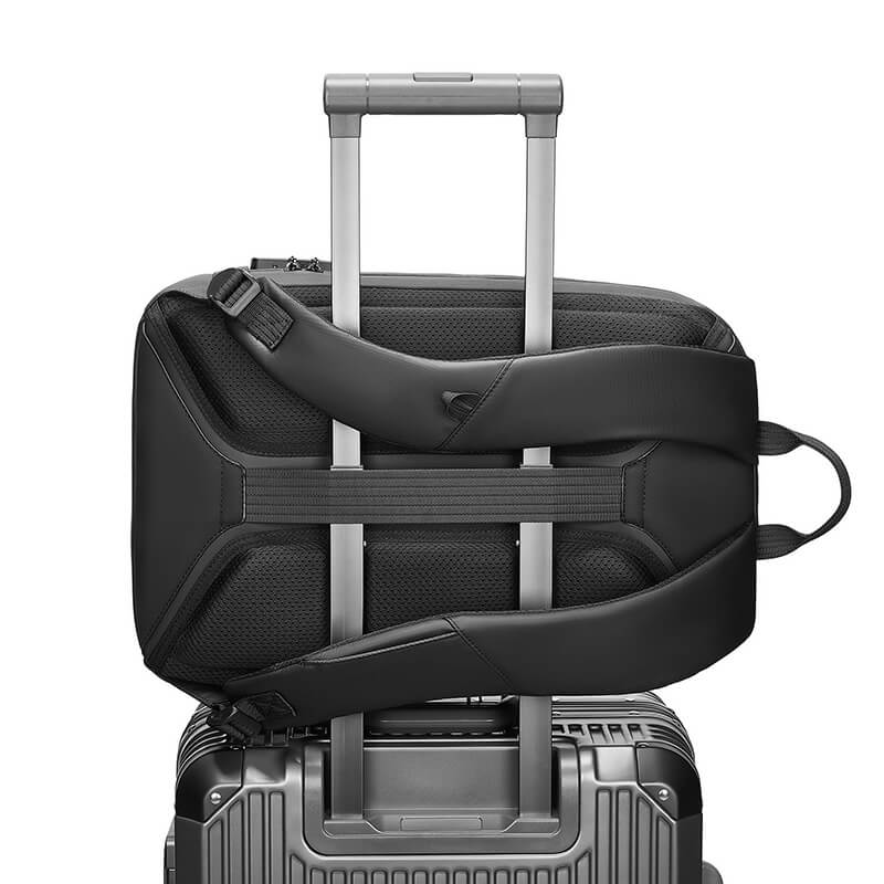 Rucsac Berlin, Mybalo, 13L, pentru laptop 15.6", negru, 45x29x10cm