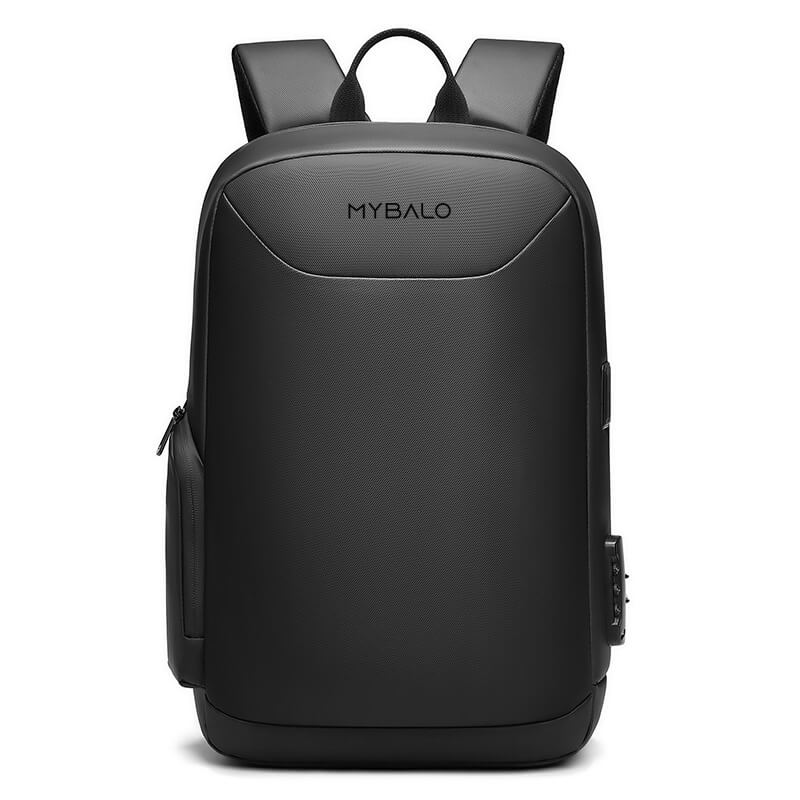 Rucsac Berlin, Mybalo, 13L, pentru laptop 15.6", negru, 45x29x10cm
