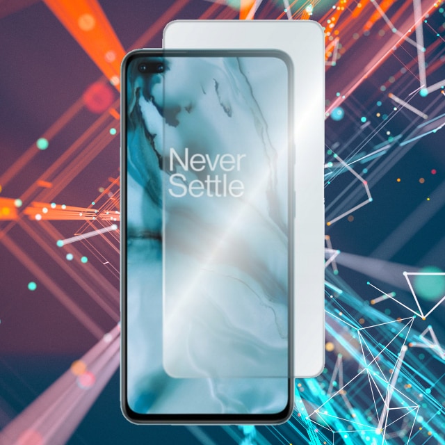 Folie de protectie pentru OnePlus Nord, Sticla securizata, Transparent