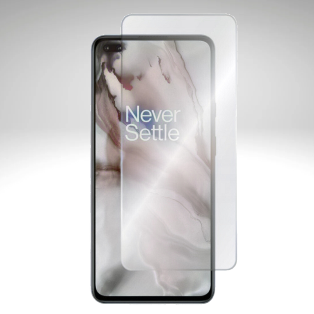 Folie de protectie pentru OnePlus Nord, Sticla securizata, Transparent