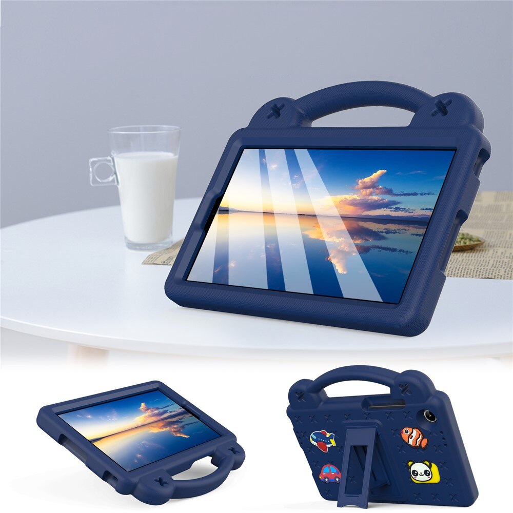 Husa tableta XGSM pentru Lenovo Tab One, modele vesele, granat, cu suport, 8,7"