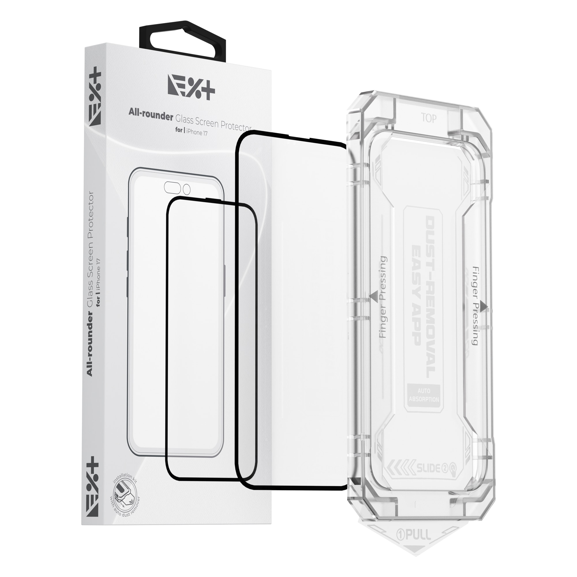 Folie de protectie din sticla All-rounder NOA pentru Iphone 17