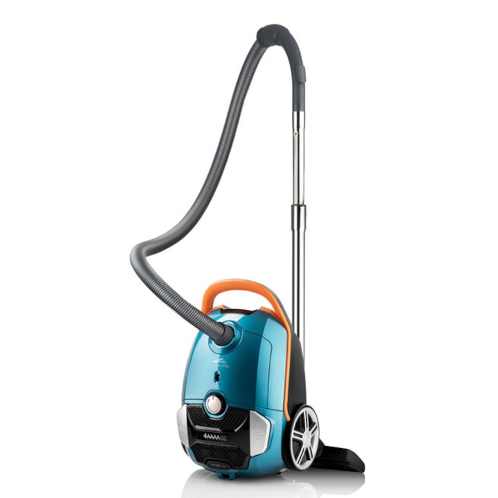 Aspirator cu sac, 800W, Sac de praf 3L, Albastru