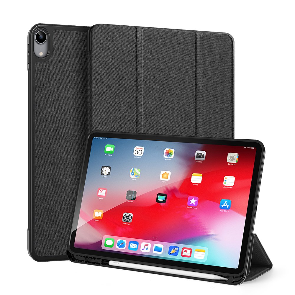 Husa iPad Air 4 2020 Smart Case DUX DUCIS Domo Neagra