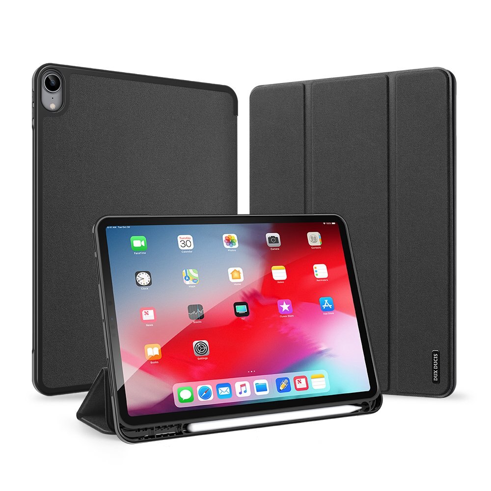 Husa iPad Air 4 2020 Smart Case DUX DUCIS Domo Neagra