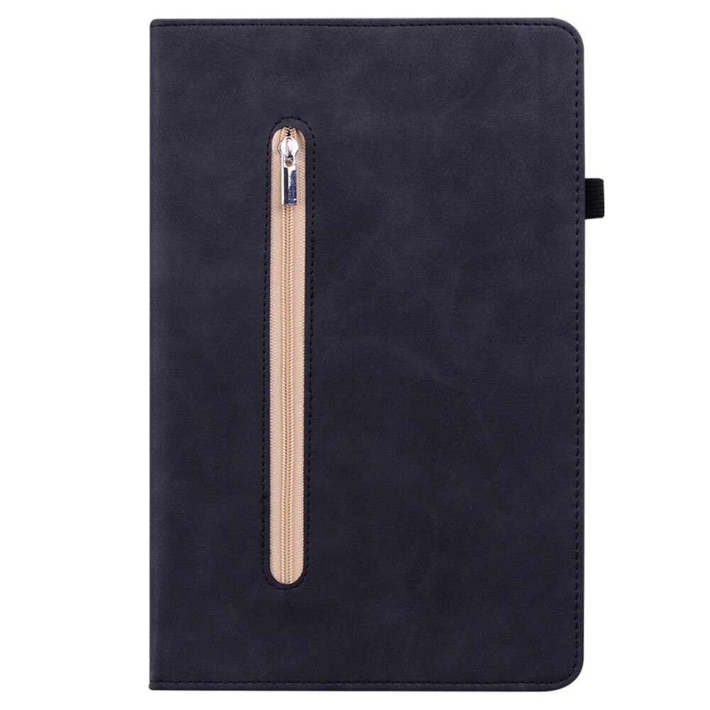 Husa compatibila cu Samsung Galaxy Tab S6 Lite, XGSM, Cu suport de pix, Negru