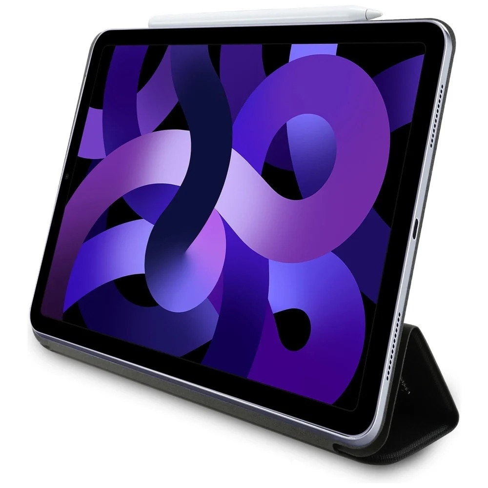 Husa pentru iPad Air 11 (2024) - Karl Lagerfeld Saffiano Magnetic Karl &Choupette (KLFC11RM24SAKCK) - Black