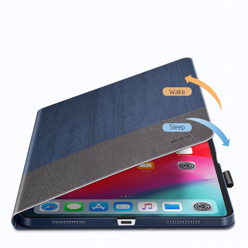 Husa ESR Simplicity compatibila cu iPad Pro 11 inch (2018) Knight Blue