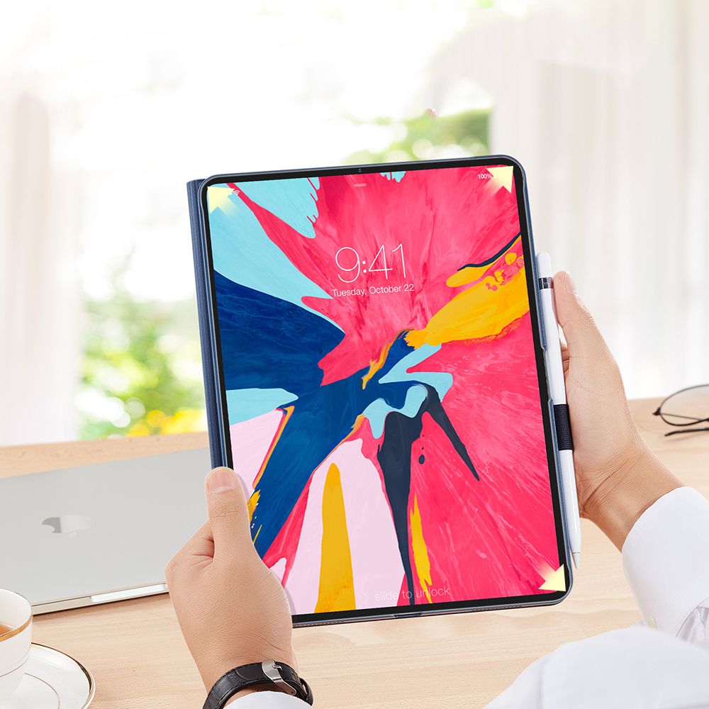Husa ESR Simplicity compatibila cu iPad Pro 11 inch (2018) Knight Blue