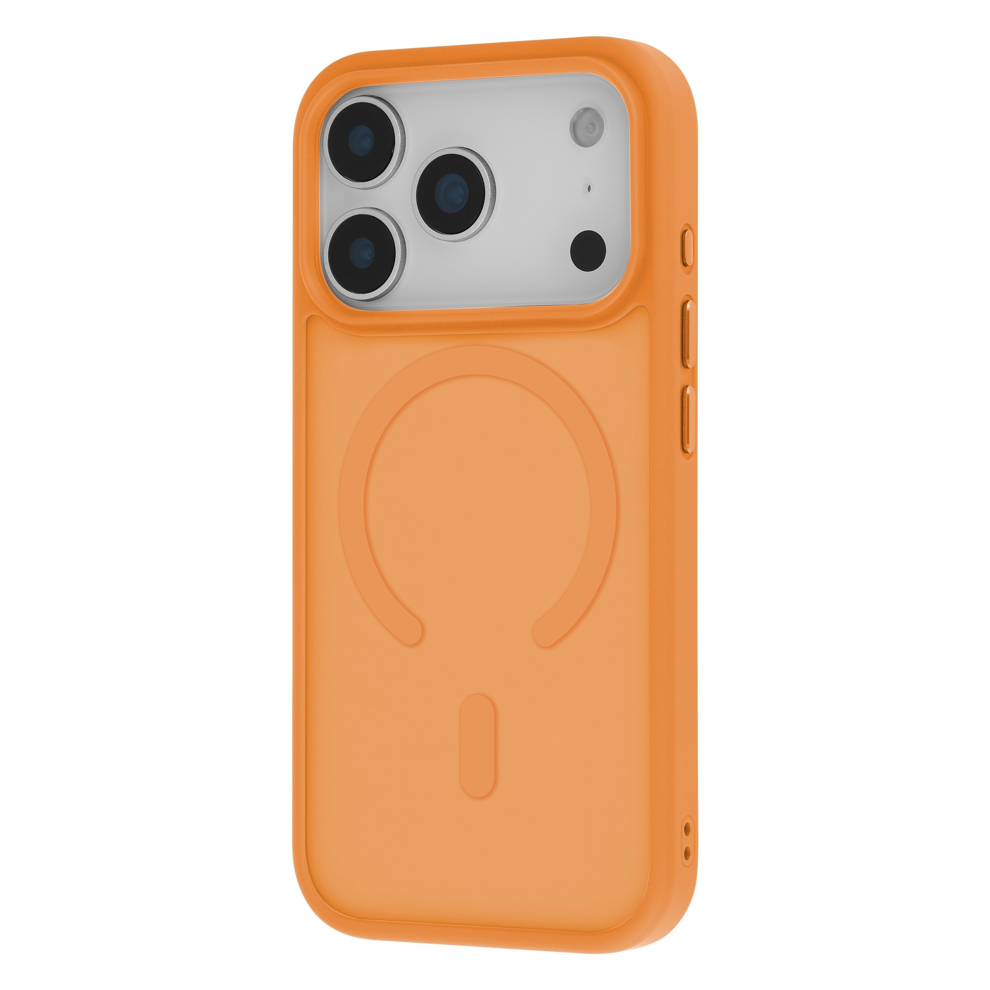Carcasa Protectie Spate Cellara Colectia Shade Magsafe Compatibil Cu iPhone 17 Pro - Portocaliu