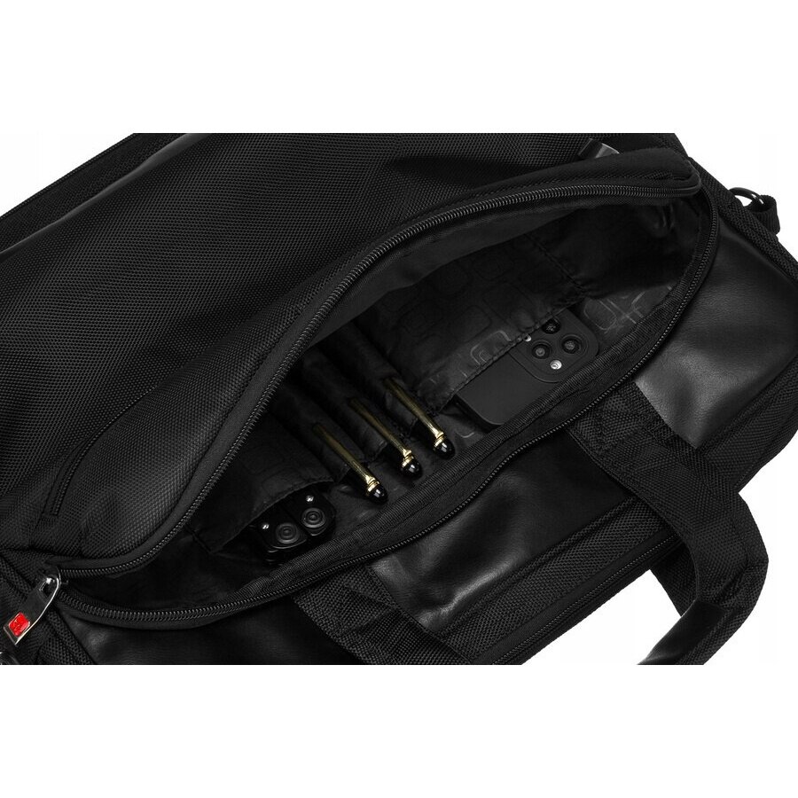 Geanta laptop 15", Peterson, Negru