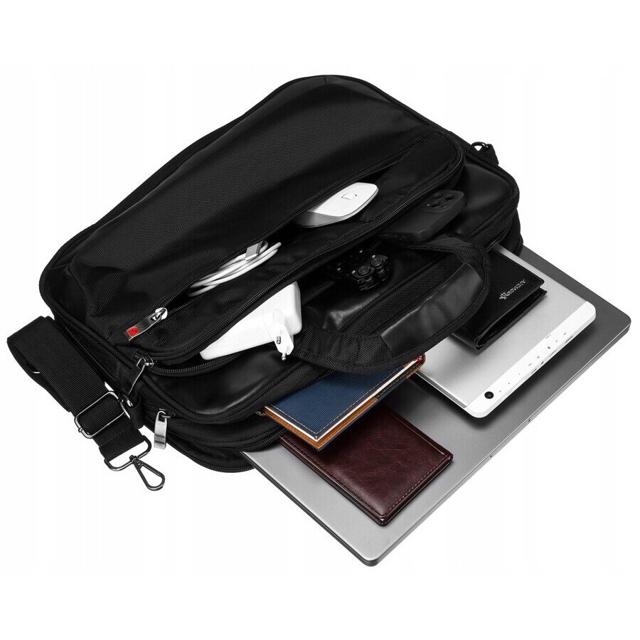 Geanta laptop 15", Peterson, Negru